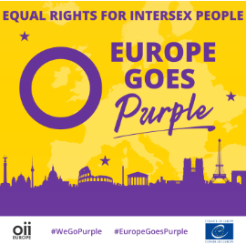 logo Europe goes purple