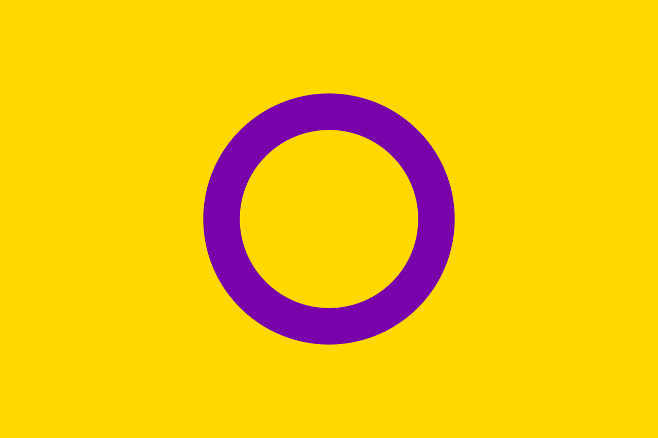 intersex pride flag